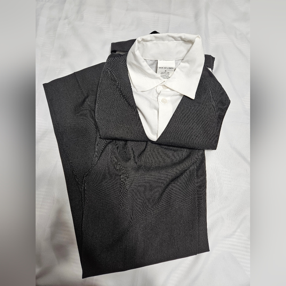 Van Heusen Boy Classic Black Pantsuit - Picture 3 of 5